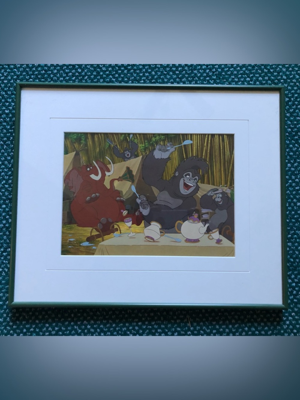Disney Jungle book Lithograph Framed